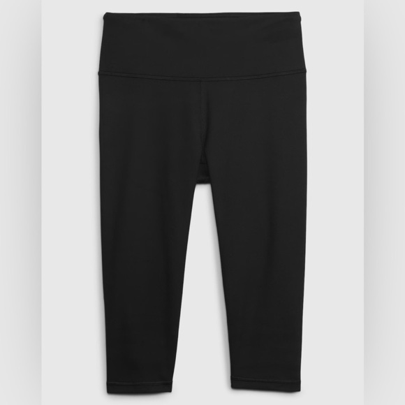 GAPFIT Black Ankle Cropped Leggings NWOT - Picture 4 of 6